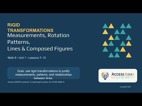 Video thumbnail for Properties of Rigid Transformations